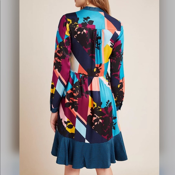 MAEVE ABSTRACT SHIRTDRESS🌺 - Picture 7 of 7
